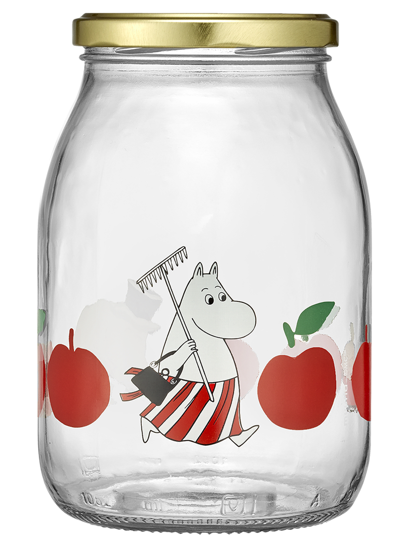Mumin Glasburk 1 L - Joyful Apples