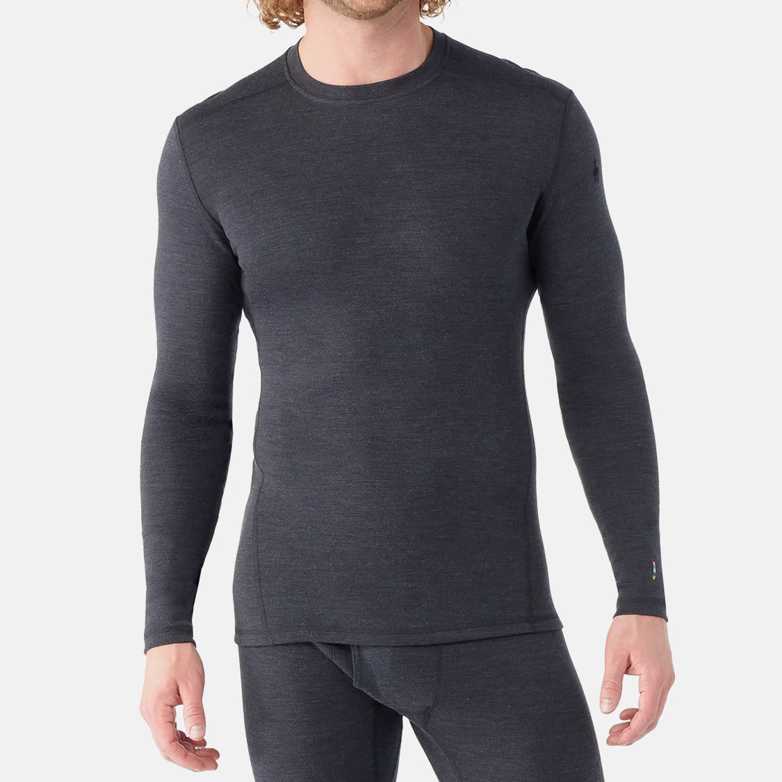 Smartwool - Classic Thermal Merino Base Layer Crew Charcoal Heather