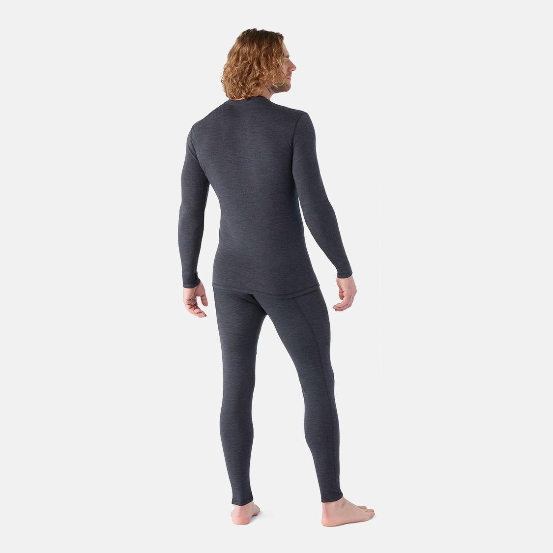 Smartwool - Classic Thermal Merino Base Layer Crew Charcoal Heather - 2