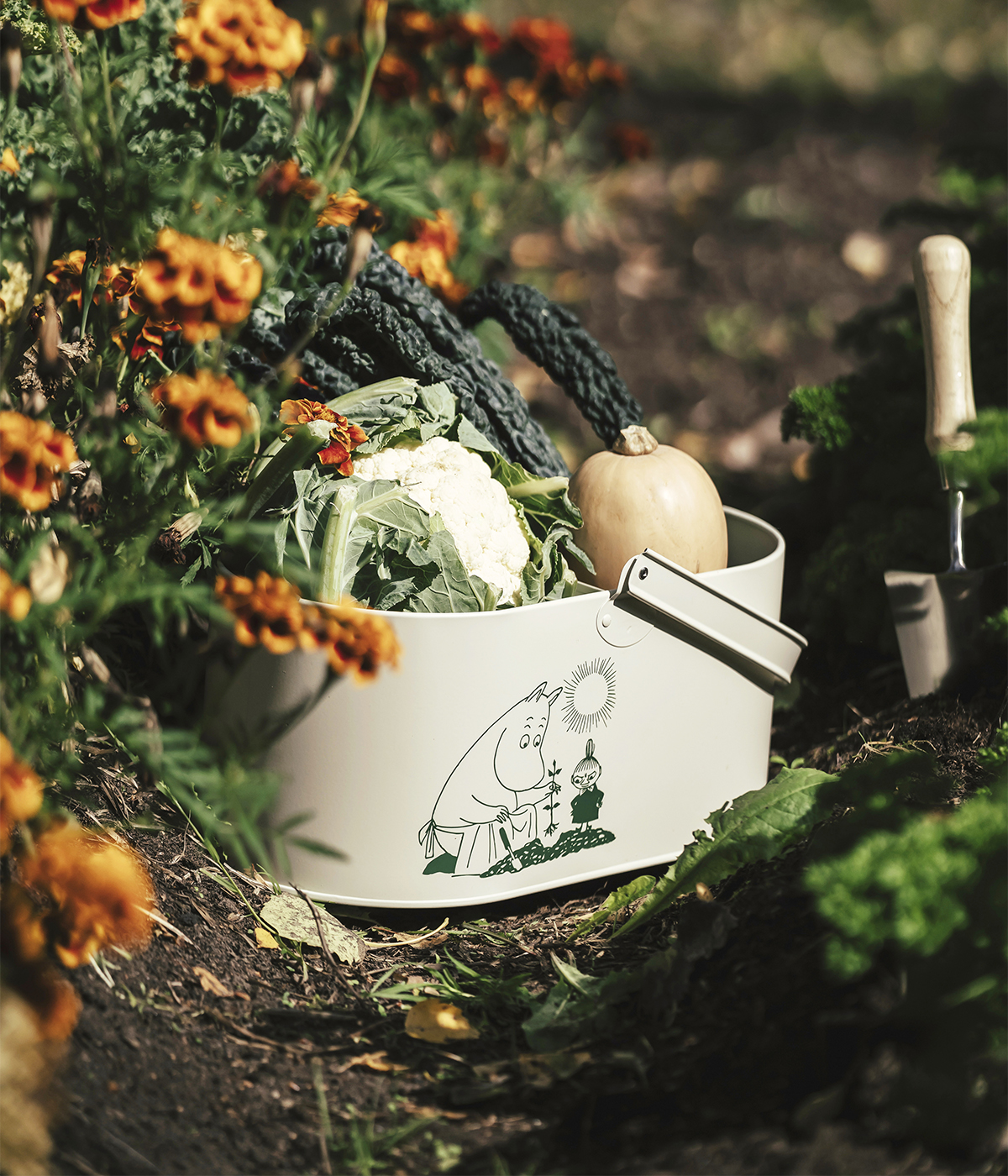 Mumin Plåtväska / Trädgårdsförvaring - Gardenia - 7