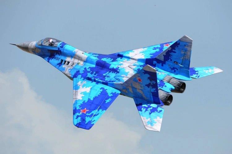 Black Horse MIG-29 För Turbo Jet Motor 1635mm Ellandställ