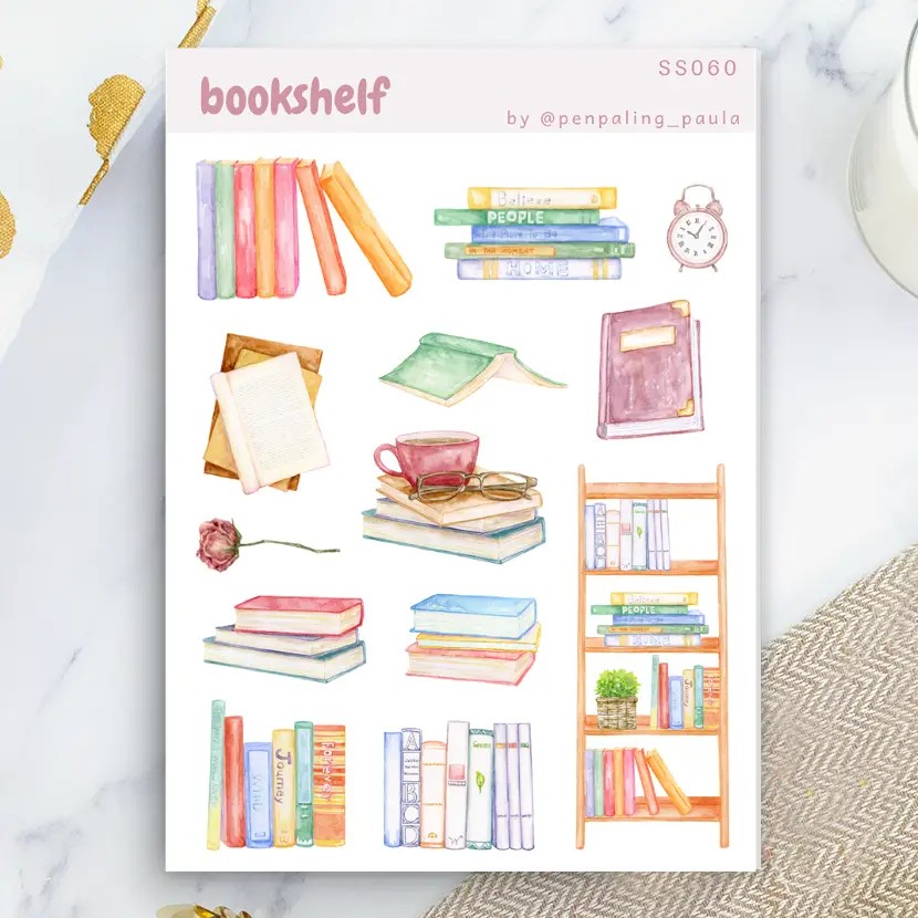 Stickers - Bookshelf