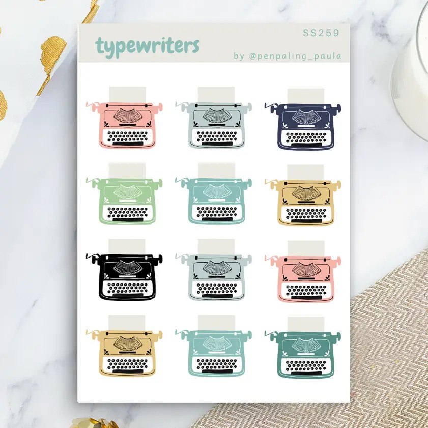 Stickers - Typewriters