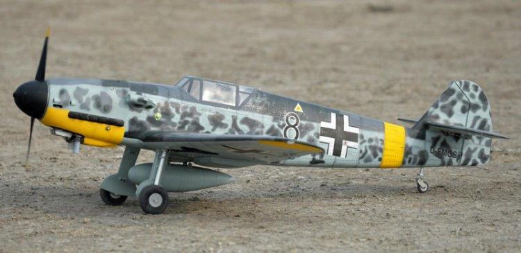 Black Horse Messerschmitt BF109G 60cc Gas - 2