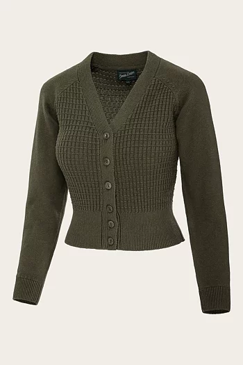 The Cable Knit College Cardi