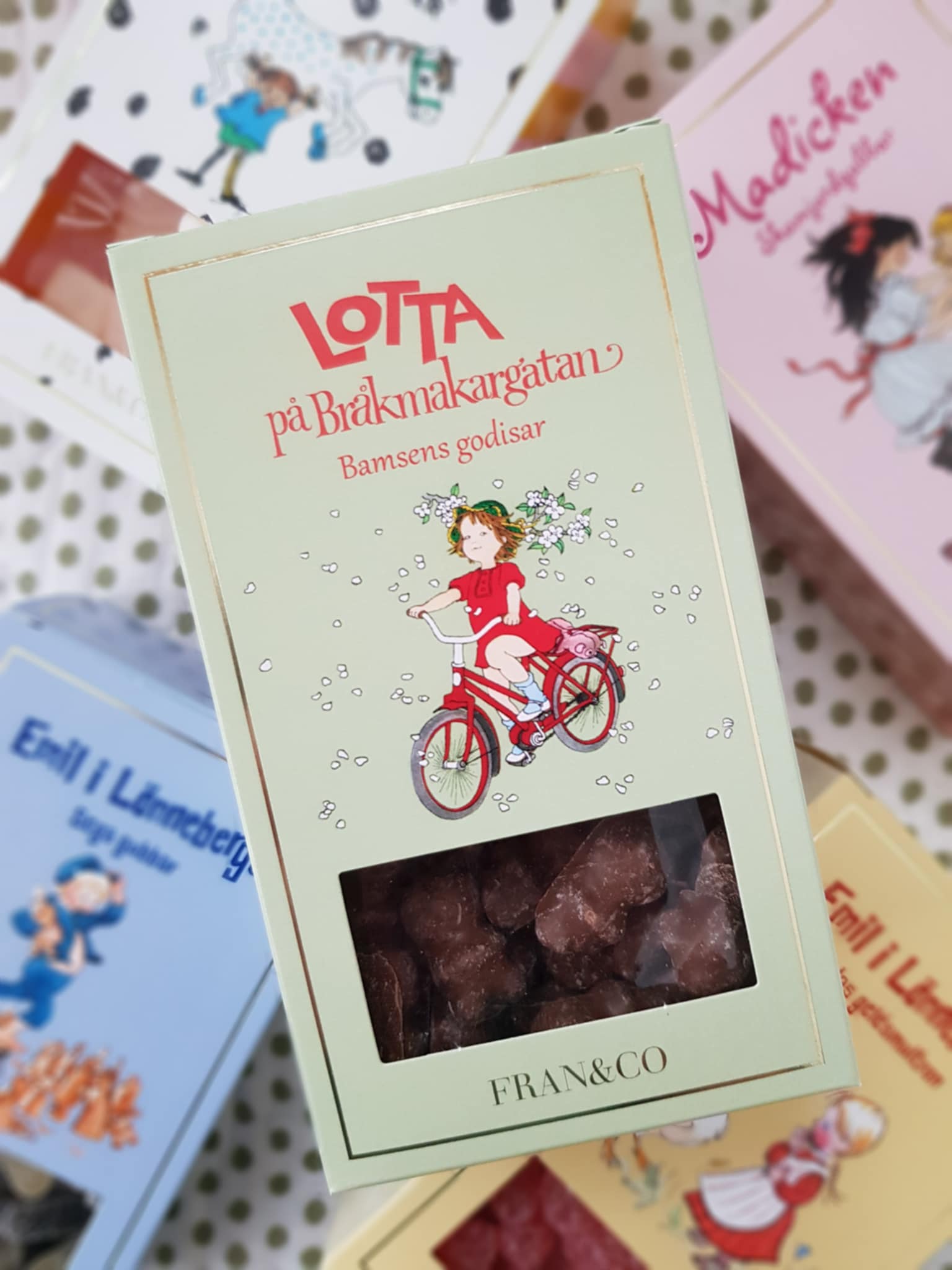Lottas chokladdoppade Bamse
