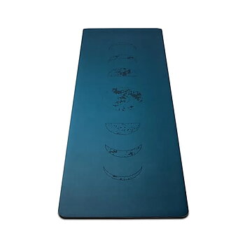 Yogi & Yogini PU Yoga Mat månfaser Petroleum 