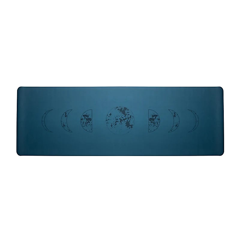 Yogi & Yogini PU Yoga Mat månfaser Petroleum  - 3