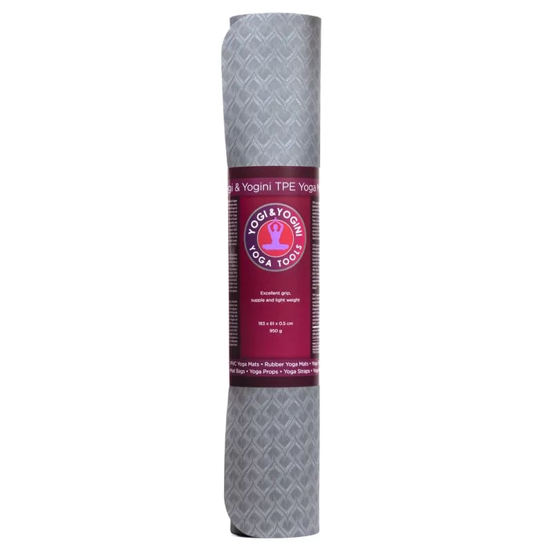 Yogi & Yogini Premium TPE Yoga Mat antracit - 5