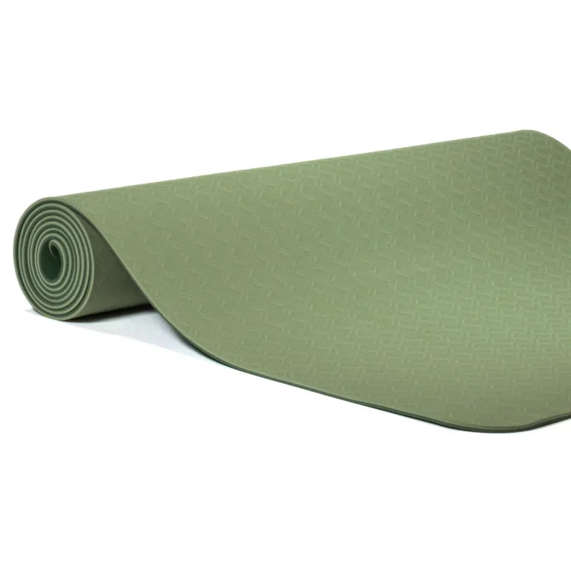 Yogi & Yogini Premium TPE Yoga Mat grön - 2
