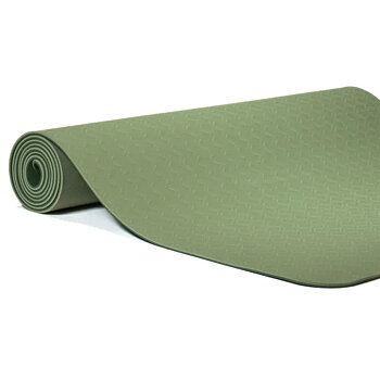 Yogi & Yogini Premium TPE Yoga Mat grön