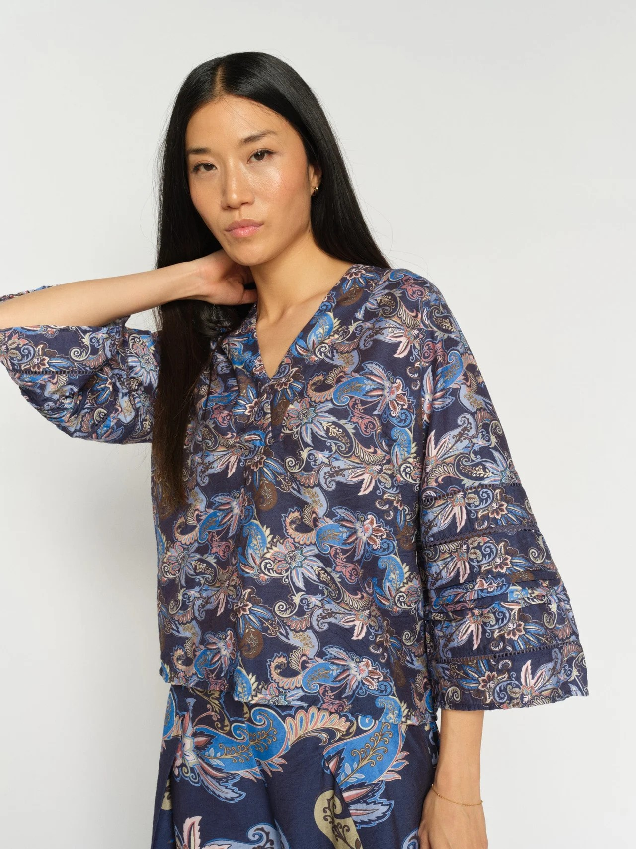 MMAleysa Paisley Blouse - Mos Mosh