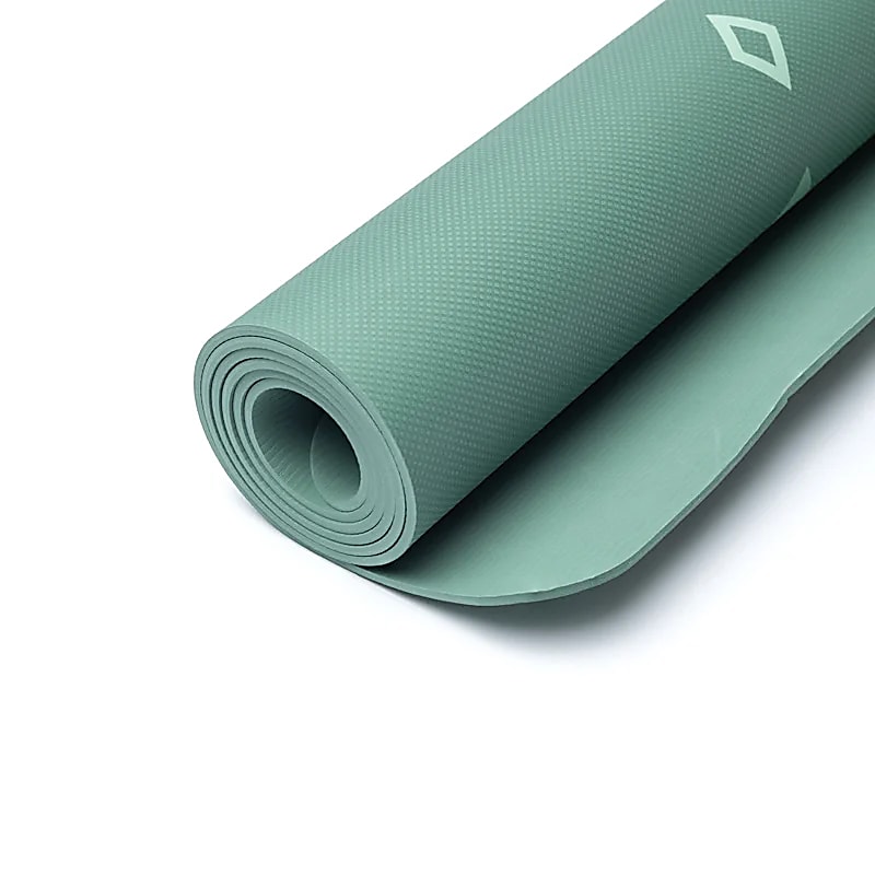 Yogi & Yogini Premium TPE Yoga Mat Livets träd grön - 5