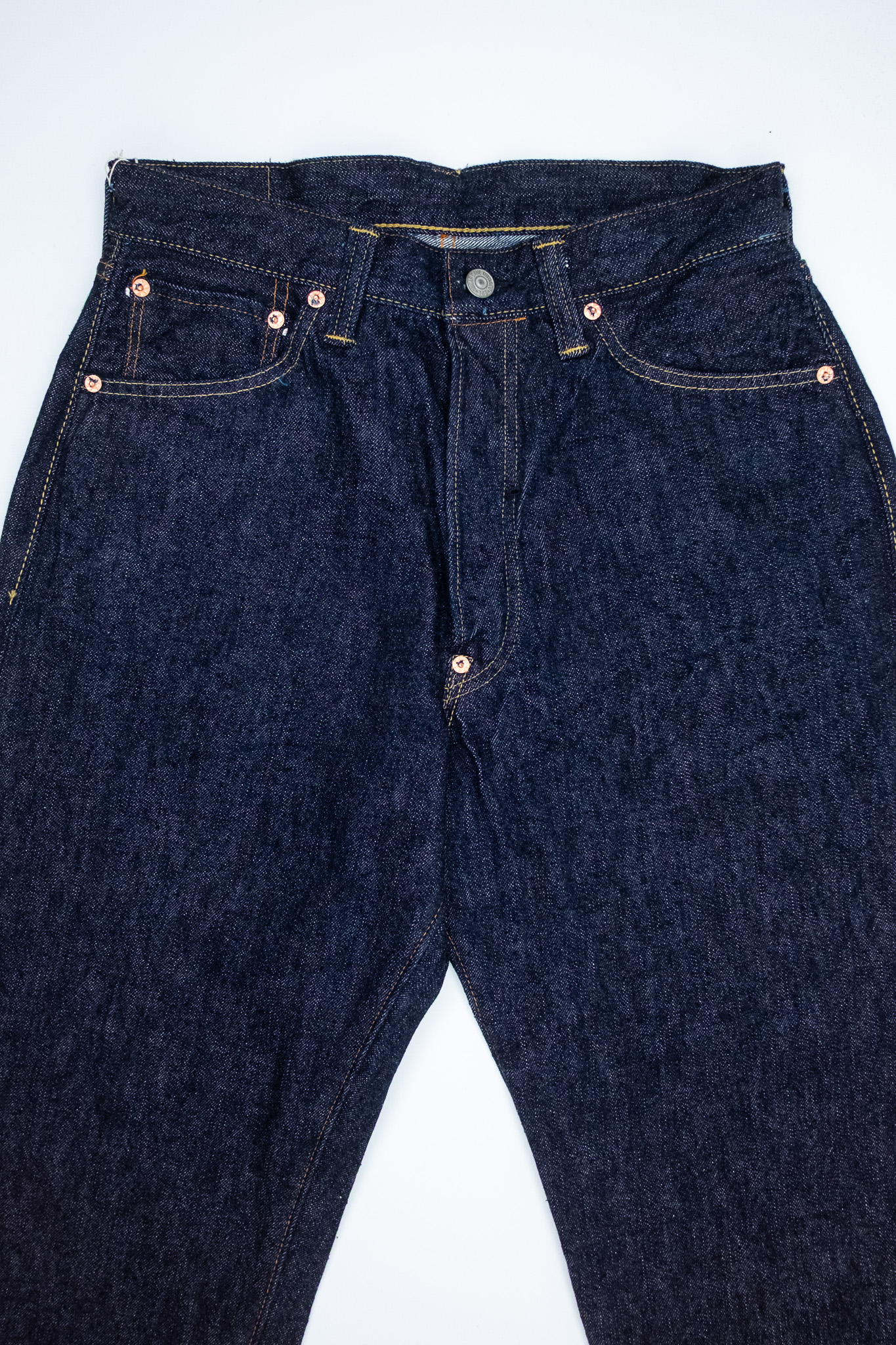 Sugar Cane - SC42025 13oz Denim Waist Overalls Wide Leg 2025 Model - 5