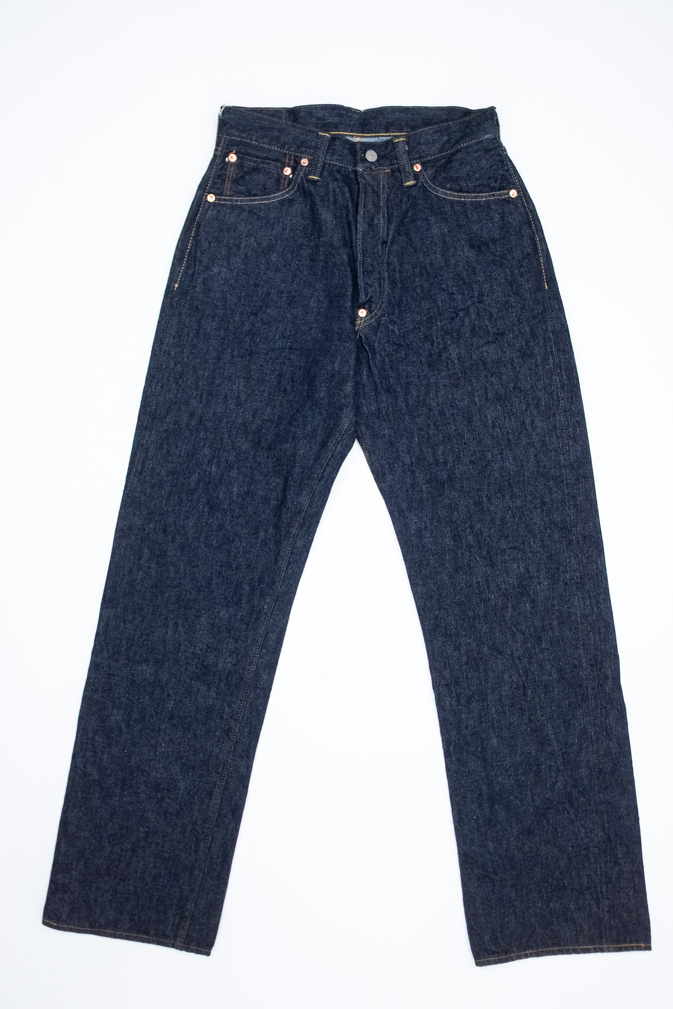 Sugar Cane - SC42025 13oz Denim Waist Overalls Wide Leg 2025 Model