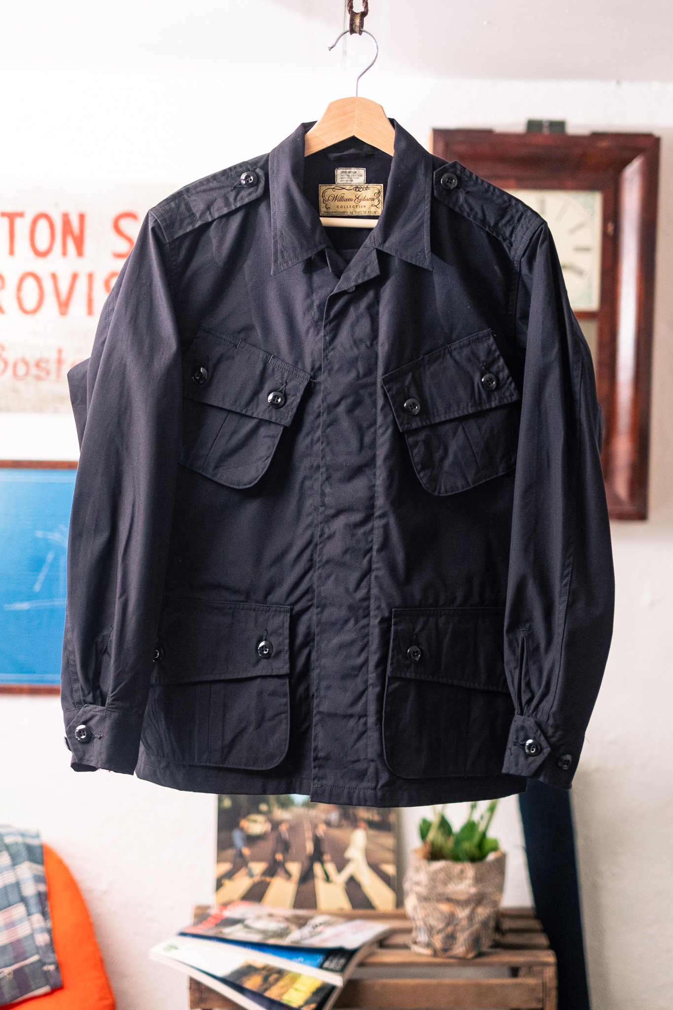 Buzz Rickson's - Willam Gibson Collection Tropical Jacket Black