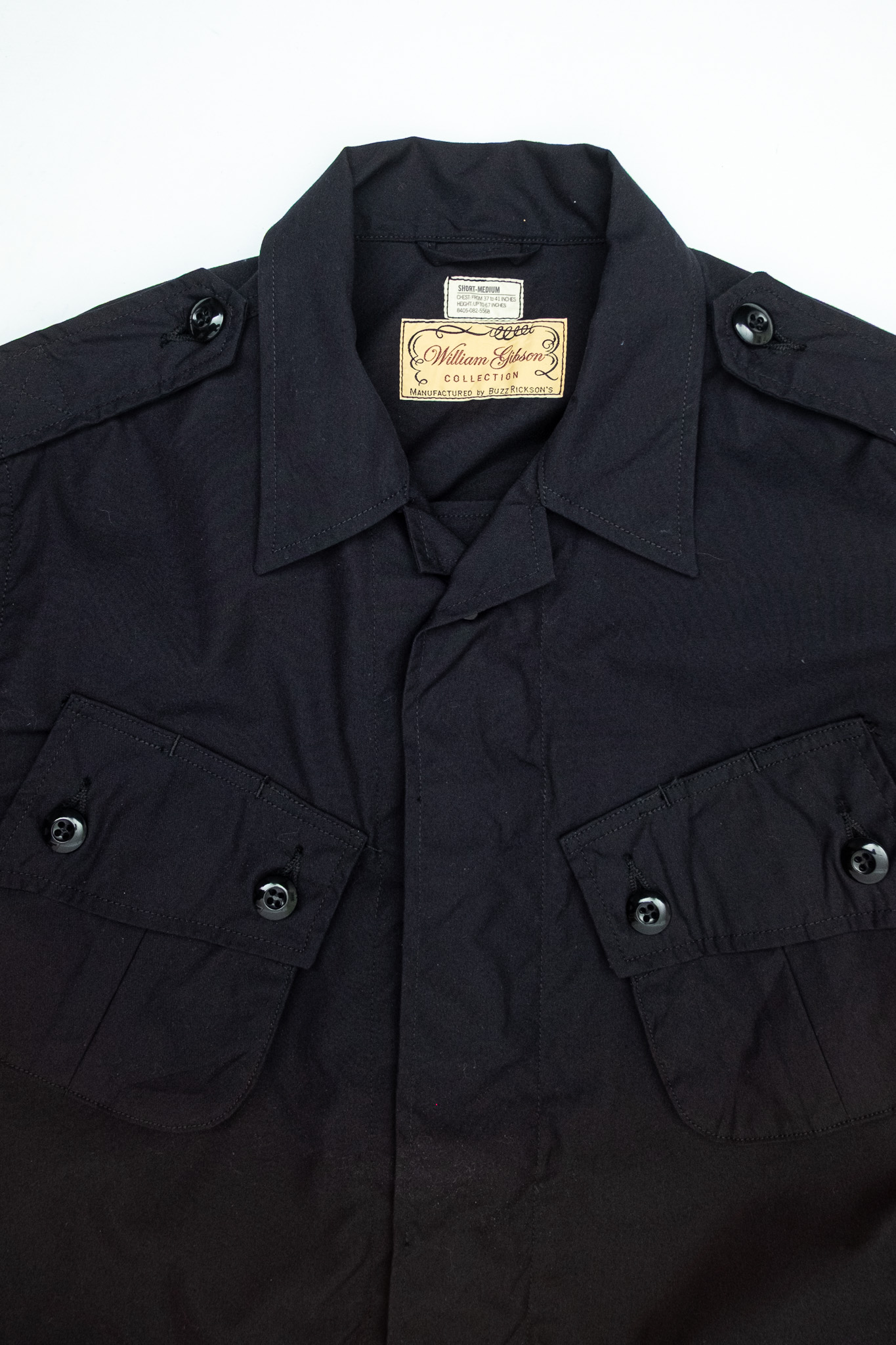 Buzz Rickson’s - Willam Gibson Collection Tropical Jacket Black - 5