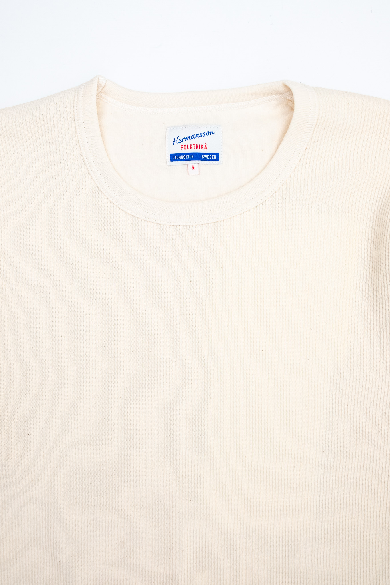 Hermansson Folktrikå - Lahmann Long Sleeve Shirt Off-White - 3