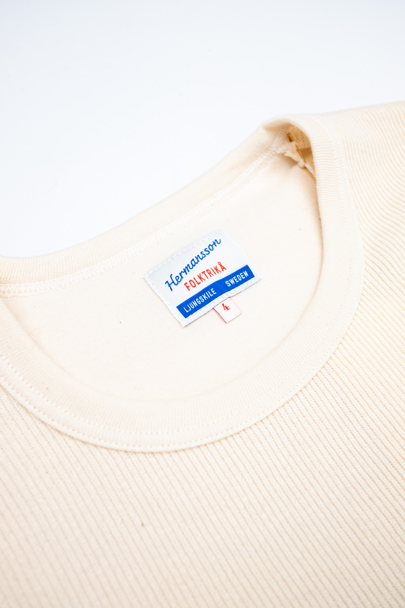 Hermansson Folktrikå - Lahmann Long Sleeve Shirt Off-White - 5