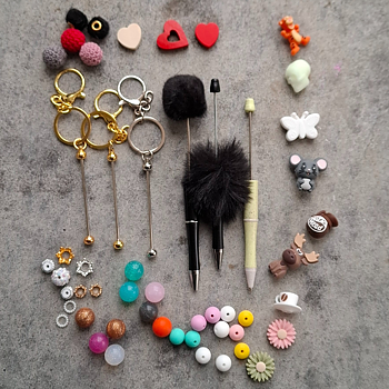 Diy-kit XL  Pärlpennset - Mix