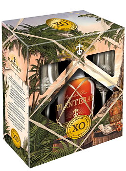 Planteray XO 20-årsjubileumsbox med 2 glas