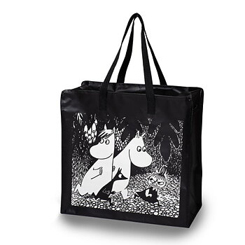 Muminkasse stor med dragkedja, Mumin skogen 