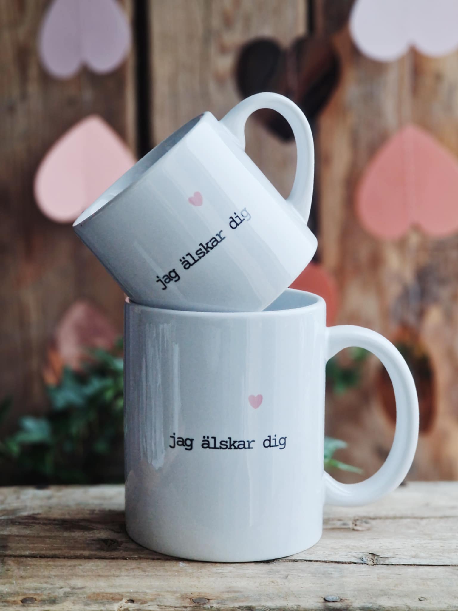 Liten mugg "Jag älskar dig"