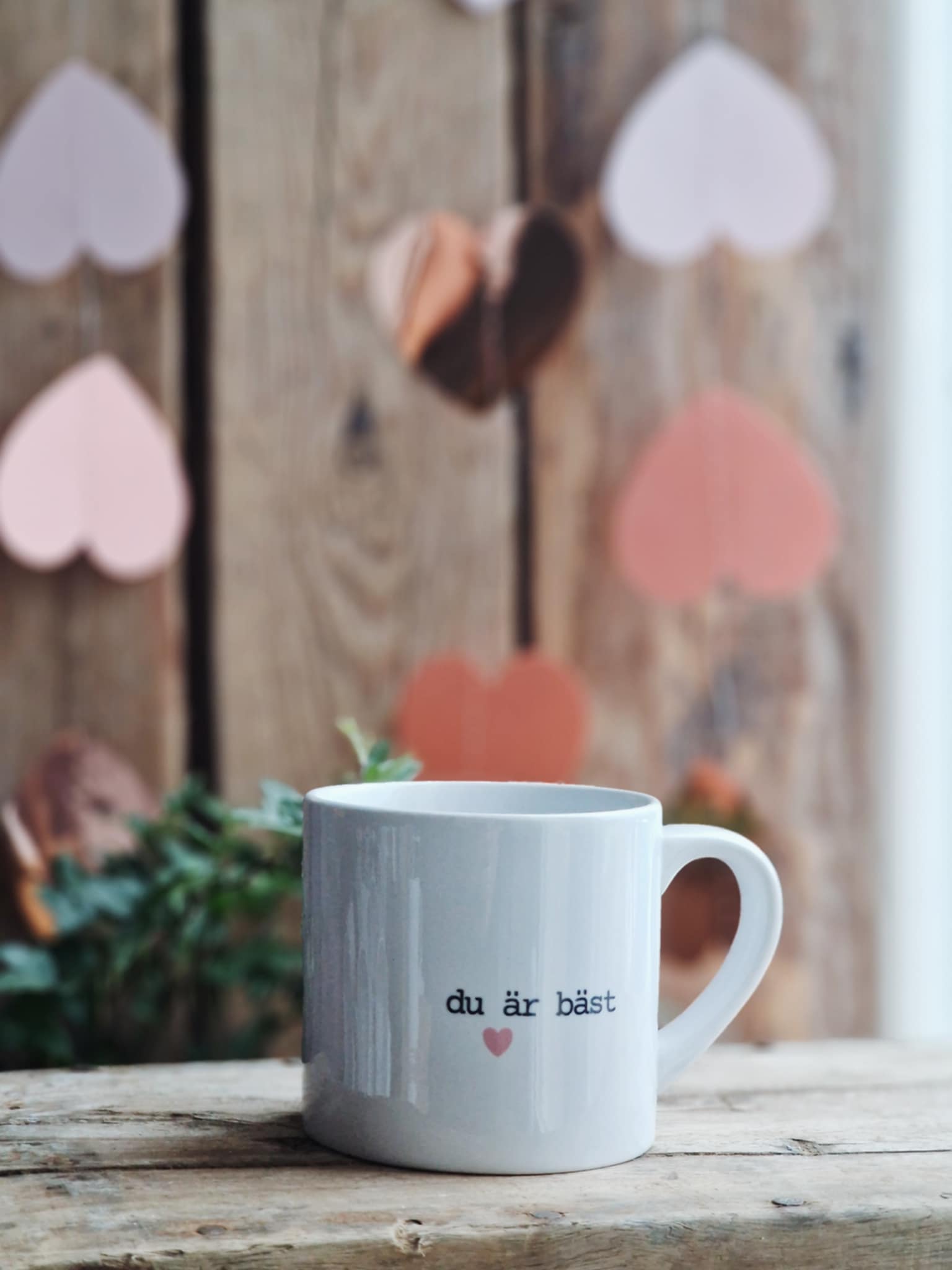 Liten mugg "Du är bäst"