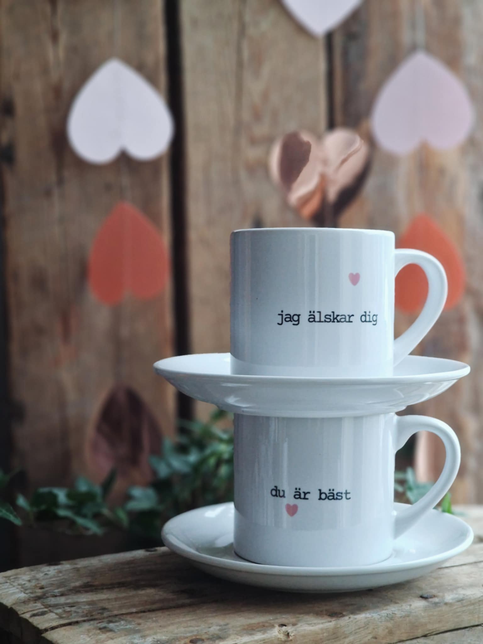 Small mug with saucer "You are the best" - 3