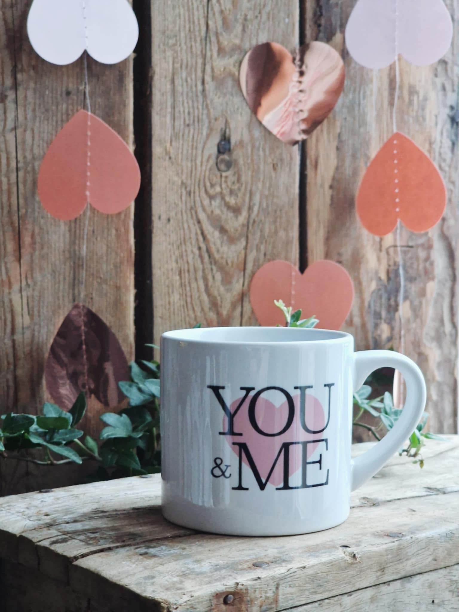 Liten mugg "YOU & ME"