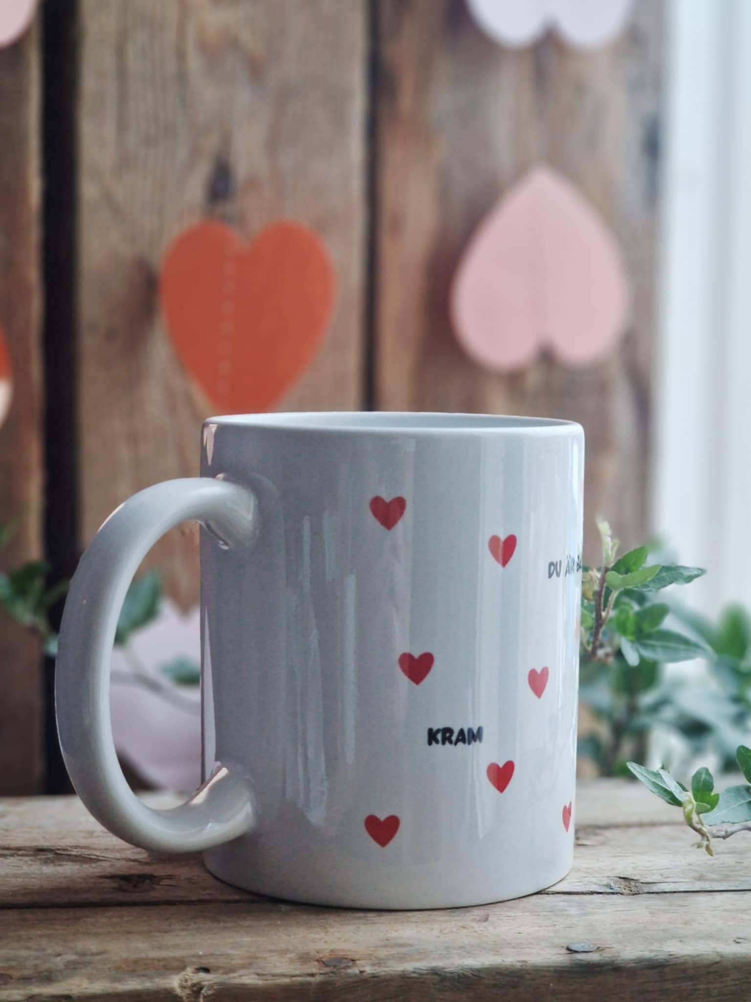 Mugg  "Hjärtan" - 3