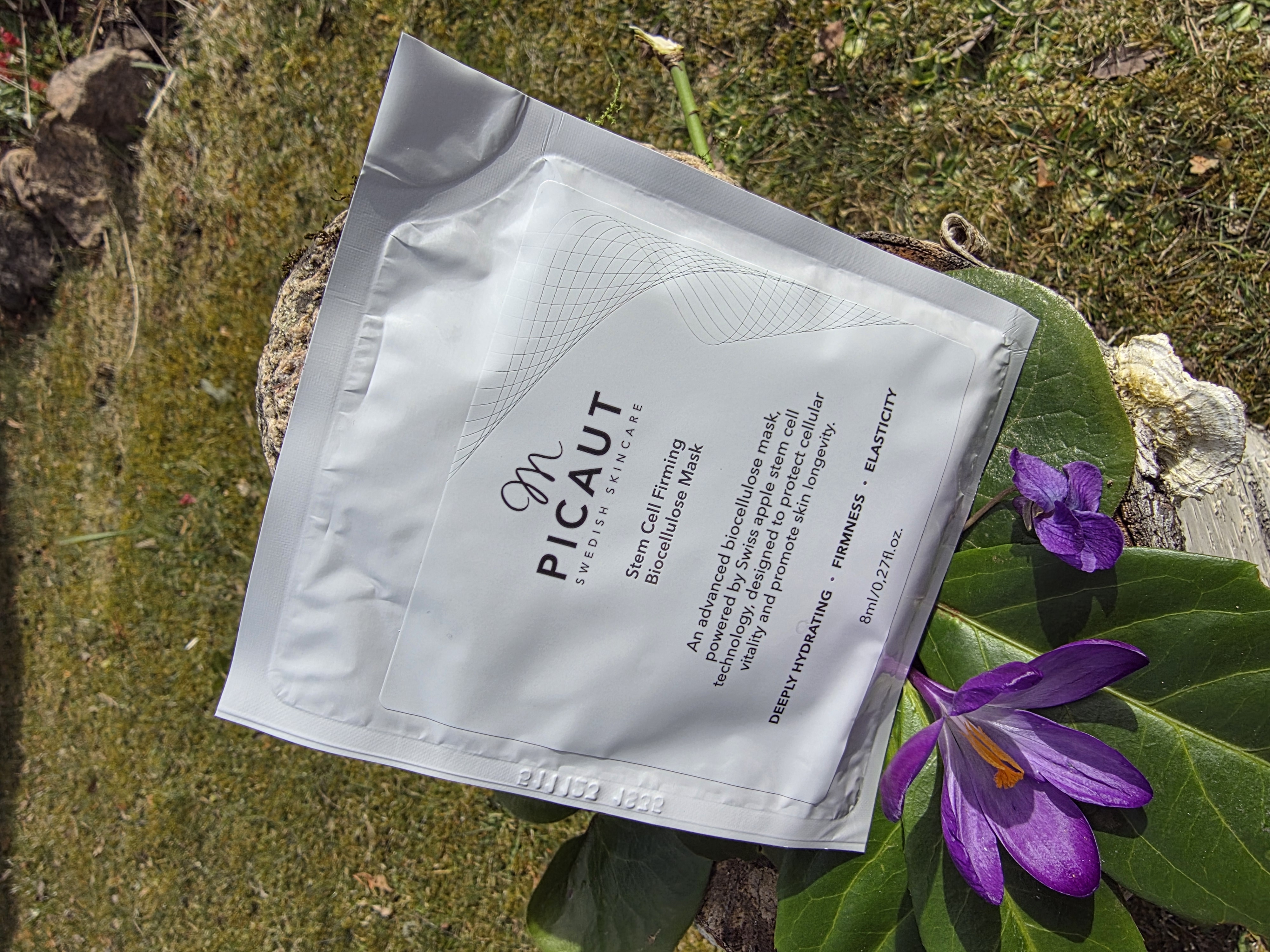 Stem cell Firming Biocellulose mask  M PICAUT Quickfix för ansiktet