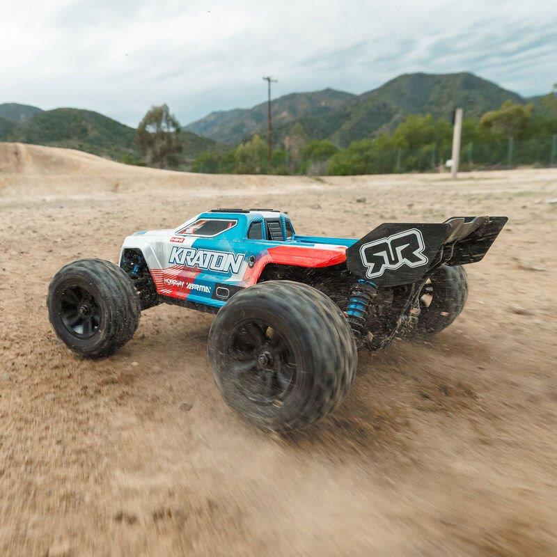 ARRMA 1/16 MINI KRATON 3S (Battery & Charger Included) Blue - 7