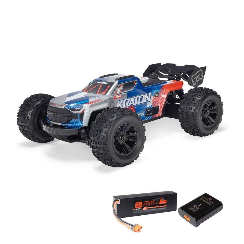 ARRMA 1/16 MINI KRATON 3S (Battery & Charger Included) Blue - 2