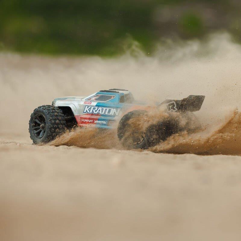ARRMA 1/16 MINI KRATON 3S (Battery & Charger Included) Blue - 8