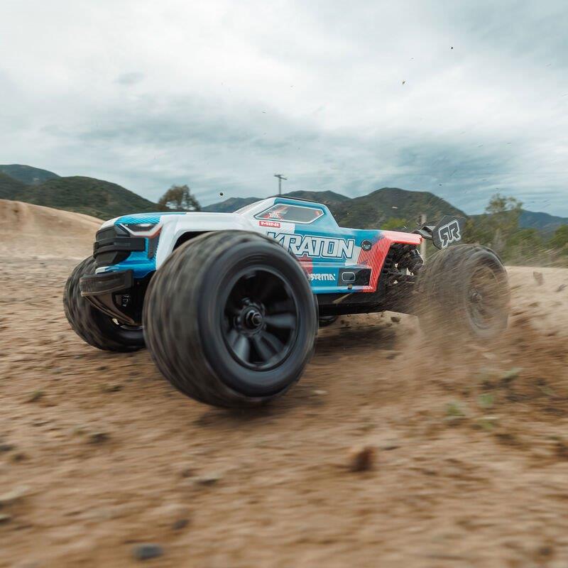 ARRMA 1/16 MINI KRATON 3S (Battery & Charger Included) Blue - 5