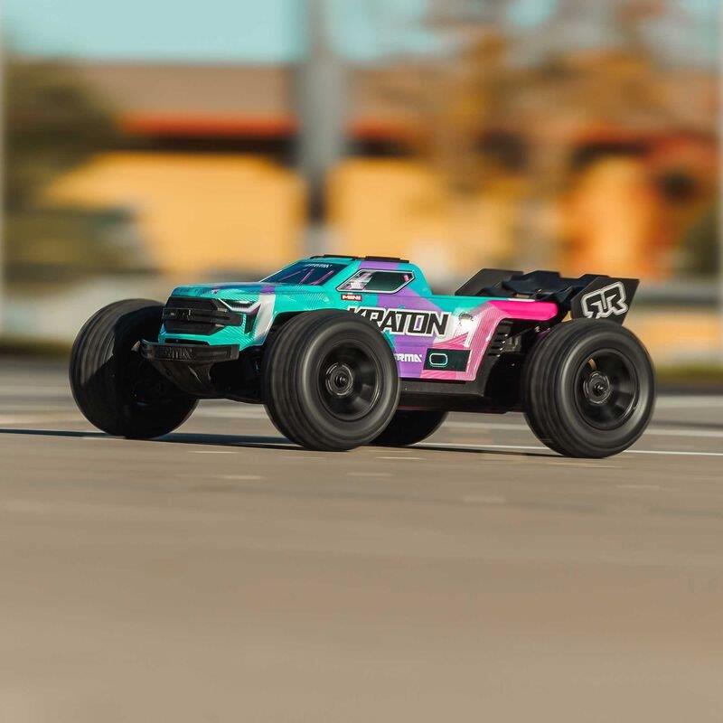 ARRMA 1/16 MINI KRATON 3S (Battery & Charger Included) Teal - 7