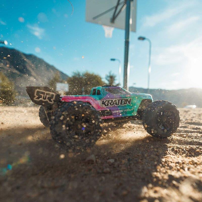 ARRMA 1/16 MINI KRATON 3S (Battery & Charger Included) Teal - 4