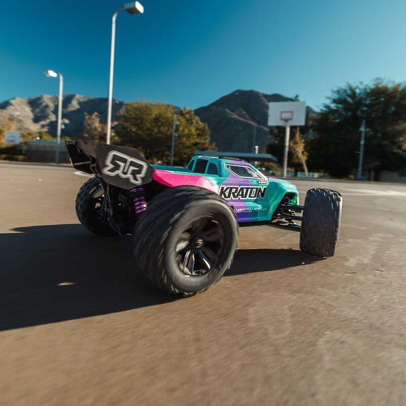ARRMA 1/16 MINI KRATON 3S (Battery & Charger Included) Teal - 9