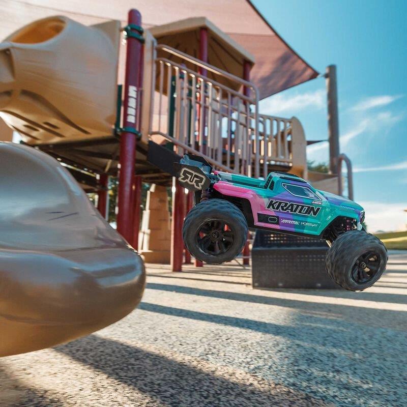 ARRMA 1/16 MINI KRATON 3S (Battery & Charger Included) Teal - 6