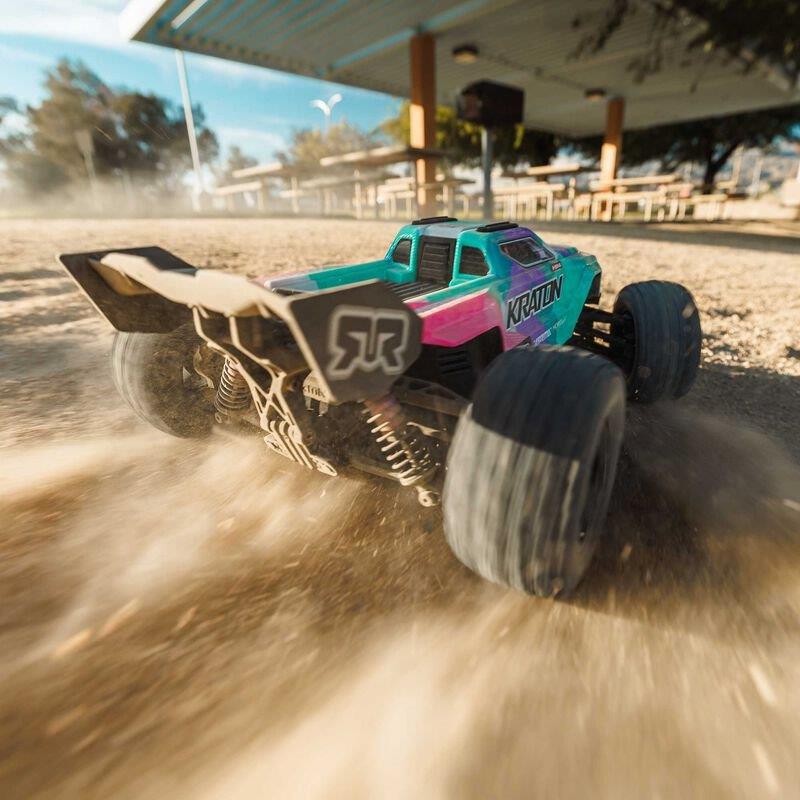 ARRMA 1/16 MINI KRATON 3S (Battery & Charger Included) Teal - 8