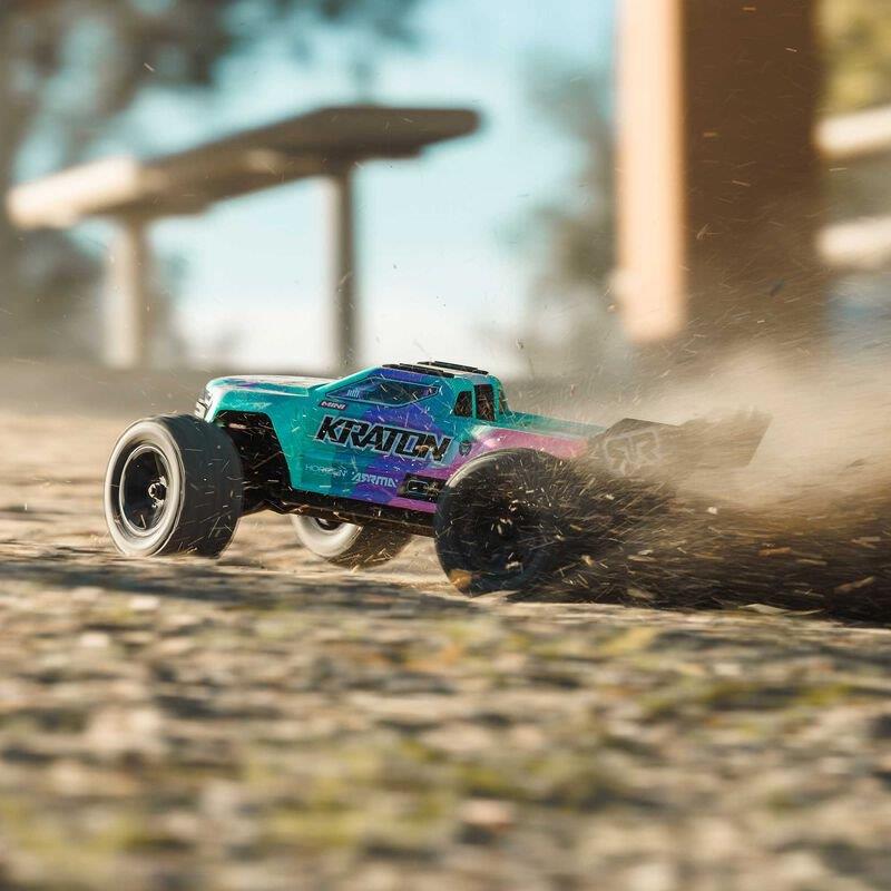ARRMA 1/16 MINI KRATON 3S (Battery & Charger Included) Teal - 10