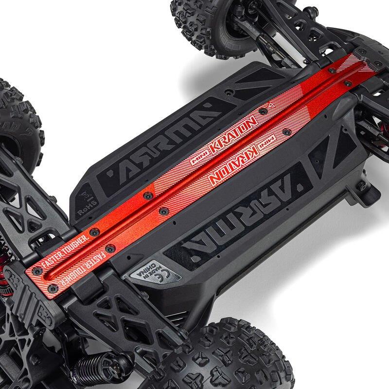ARRMA 1/16 MINI KRATON 3S BLX 4X4 Speed Monster Truck RTR Black/Red - 19