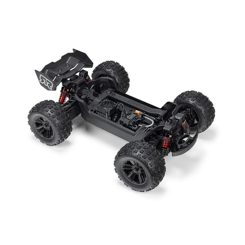 ARRMA 1/16 MINI KRATON 3S BLX 4X4 Speed Monster Truck RTR Black/Red - 25