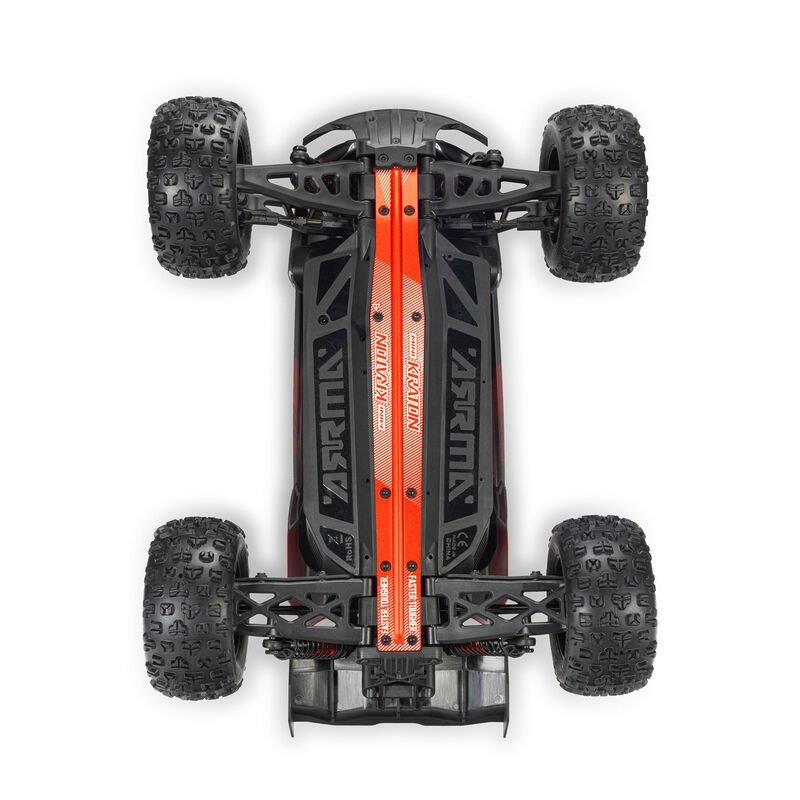 ARRMA 1/16 MINI KRATON 3S BLX 4X4 Speed Monster Truck RTR Black/Red - 17