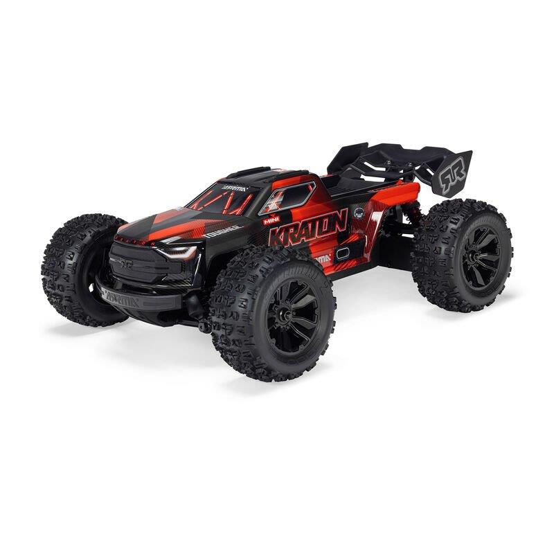 ARRMA 1/16 MINI KRATON 3S BLX 4X4 Speed Monster Truck RTR Black/Red - 2