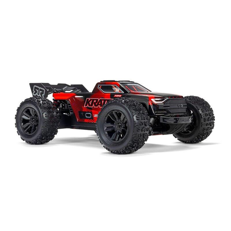 ARRMA 1/16 MINI KRATON 3S BLX 4X4 Speed Monster Truck RTR Black/Red - 13