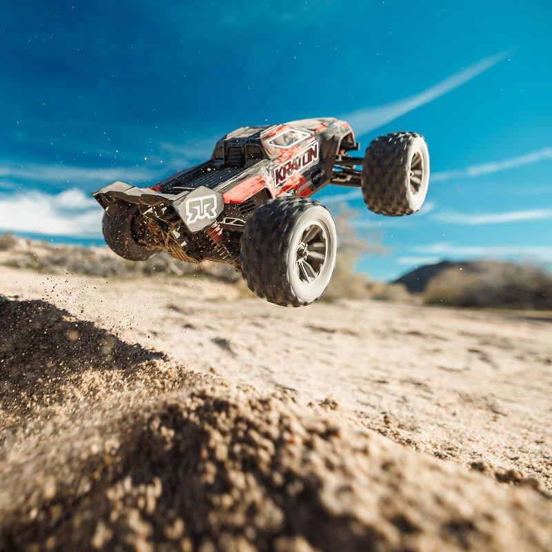 ARRMA 1/16 MINI KRATON 3S BLX 4X4 Speed Monster Truck RTR Black/Red