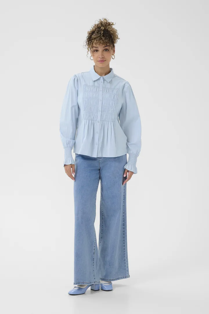 Cream Adeline Shirt Cashmere Blue - 3