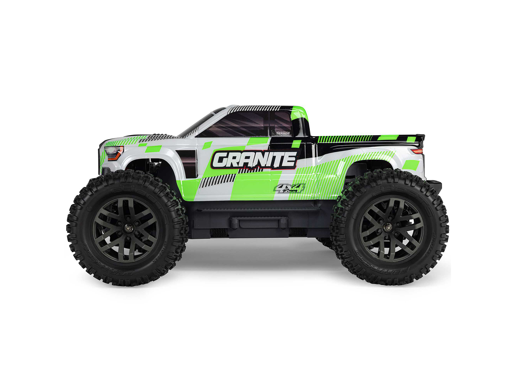 Arrma 1/10 GRANITE MEGA 665 4X4 RTR Brushed Monster Truck, Green - 5